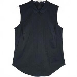 Armani Exchange Women's Black Collared tank top Size Small